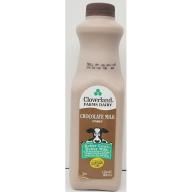 Cloverland Farms Dairy Whole Chocolate Milk, 1 Quart