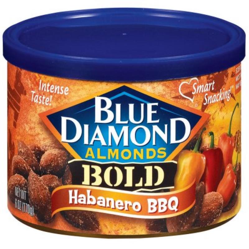 Blue Diamond Bold Habanero BBQ Almonds, 6 oz