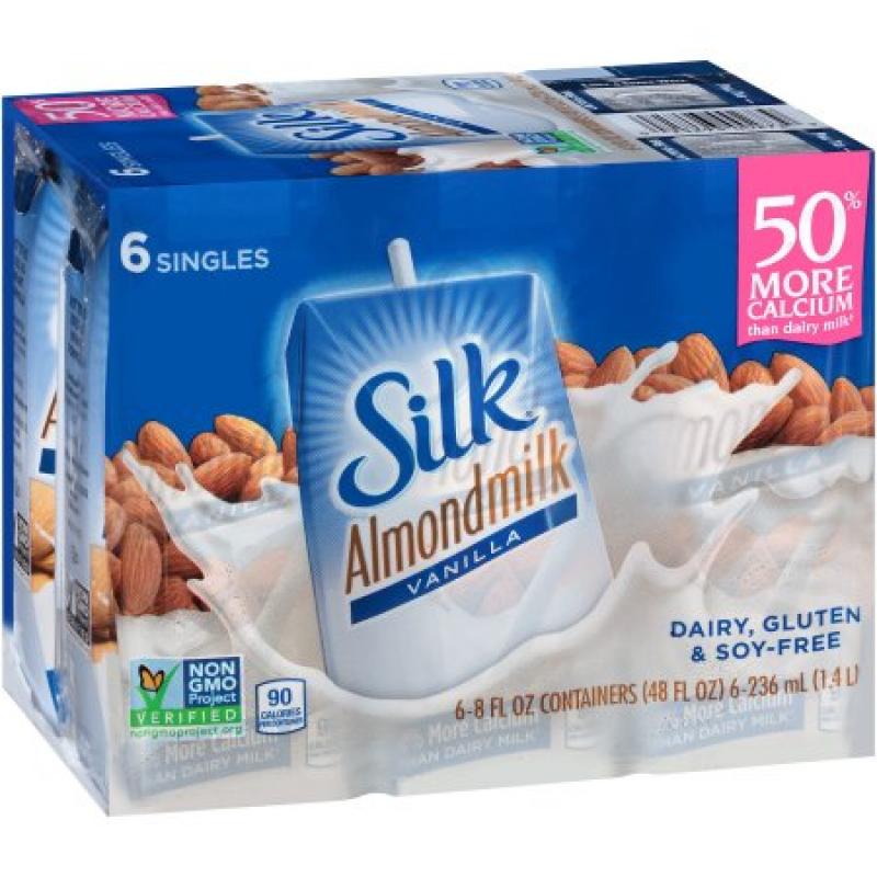 Silk? Vanilla Almondmilk 6-8 fl. oz. Aseptic Packs