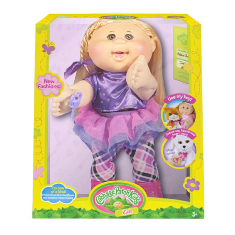 Cabbage Patch Kids Rocker Doll, Blonde Hair/Brown Eye Girl