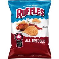 Ruffles® All Dressed Potato Chips 8.5 oz. Bag