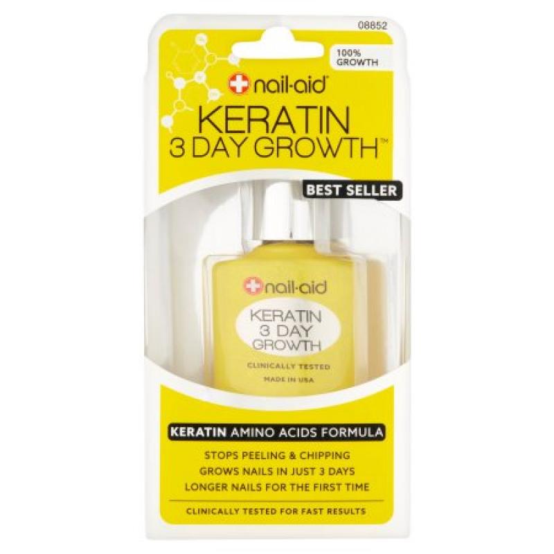 Nail-Aid Keratin 3-Day Growth, 0.55 fl oz