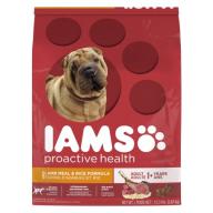 IAMS PROACTIVE HEALTH Adult Lamb Meal and Rice Dry Dog Food 12.5 Pounds