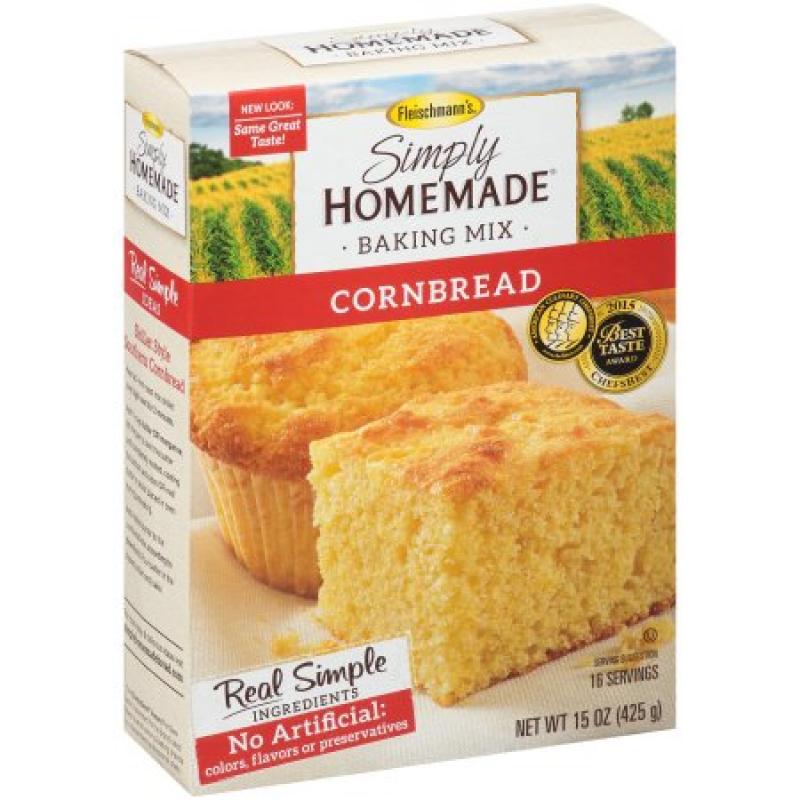 Fleischmann&#039;s® Simply Homemade® Cornbread Baking Mix 15 oz. Box