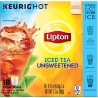 Lipton K-Cup Iced Tea K-Cups Unsweetened 18 ct