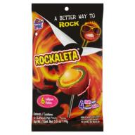 Sonrics Rockaleta Lollipop, 0.84 oz, 6 count