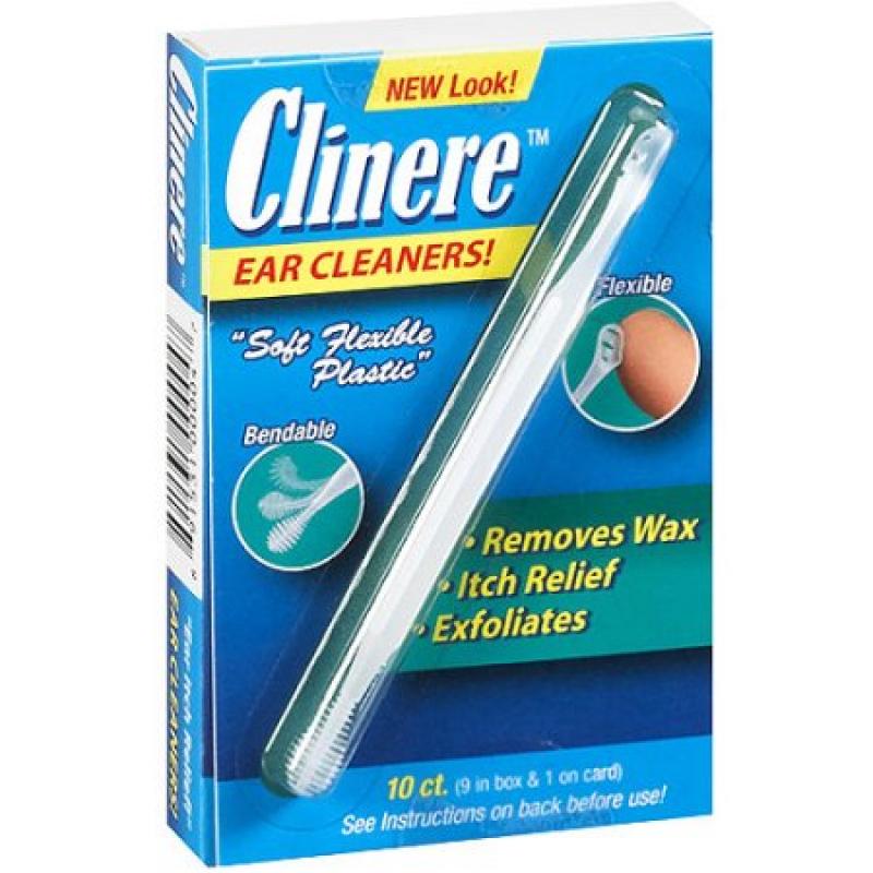Clinere Ear Cleaners, 10 Count