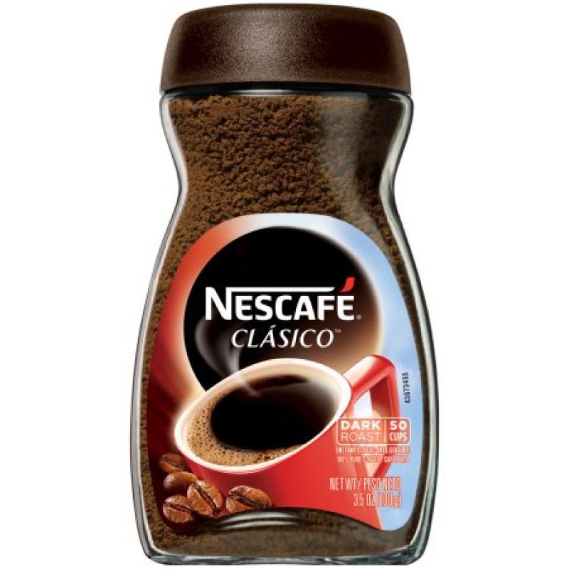 NESCAFE CLASICO Instant Coffee 3.5 oz. Jar
