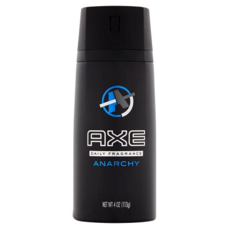 Axe Daily Fragrance Anarchy Body Spray, 4 oz