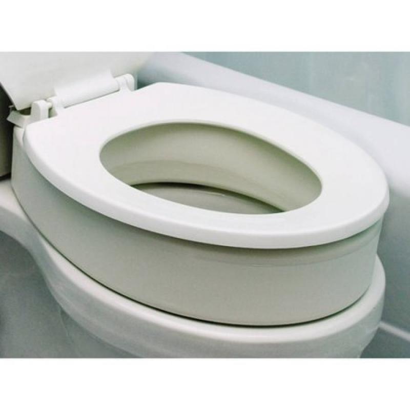 Toilet Seat Riser for Elongated Size Bowl