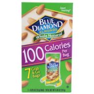 Blue Diamond® On-the-Go Whole Natural Almonds 7-0.625 oz. Bags