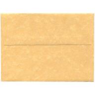 A7 (5 1/4" x 7-1/4") Recycled Parchment Paper Invitation Envelope, Antique Gold, 25pk