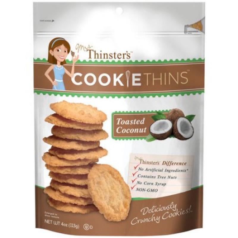 Mrs. Thinster&#039;s Toasted Coconut Cookie Thins, 4 oz