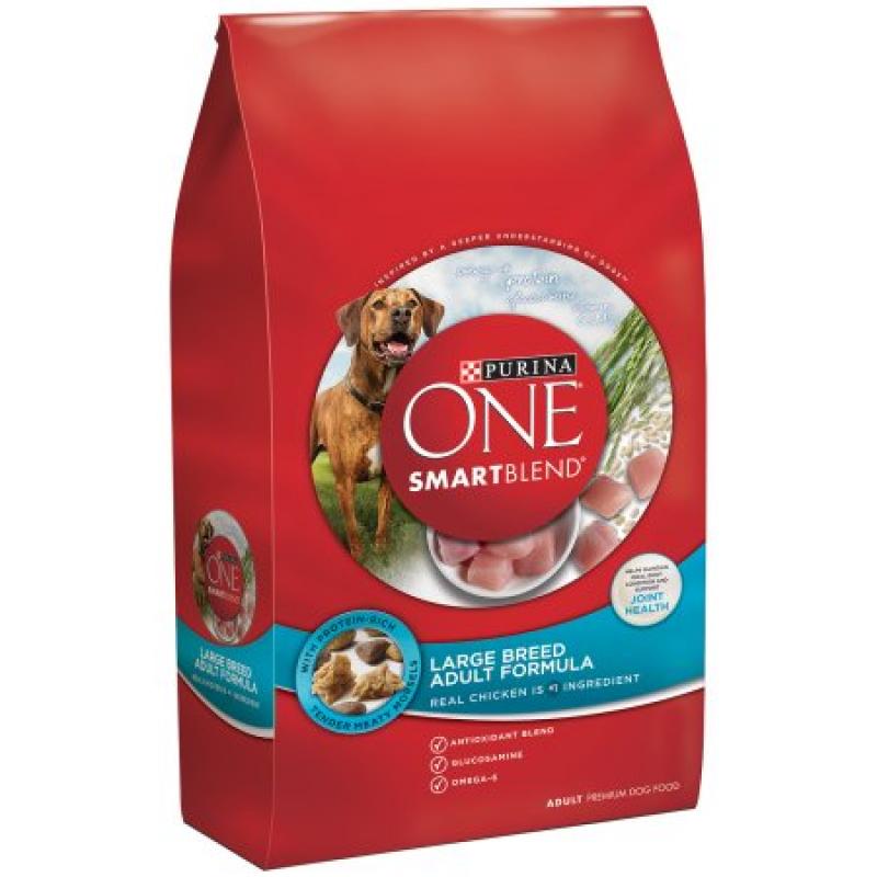 Purina ONE SmartBlend Large Breed Adult Formula Adult Premium Dog Food 31.1 lb. Bag