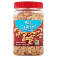 Great Value Cashew Halves & Pieces, 24 oz