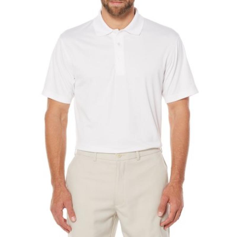 Ben Hogan Big Men&#039;s Performance Short Sleeve Ventilated Solid Golf Polo Shirt
