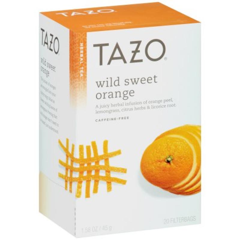 Tazo® Wild Sweet Orange Herbal Tea 20 ct. Box