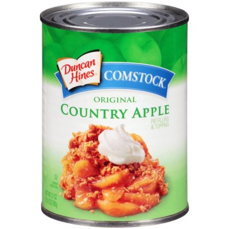 Duncan Hines® Comstock® Original Country Apple Pie Filling & Topping 21 oz. Can