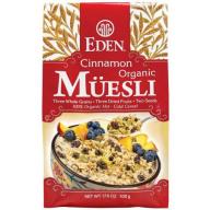 Eden Cinnamon Organic Muesli Cereal, 17.6 oz, (Pack of 3)