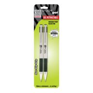 G-301 Gel Retractable Pen, Black, 2pk