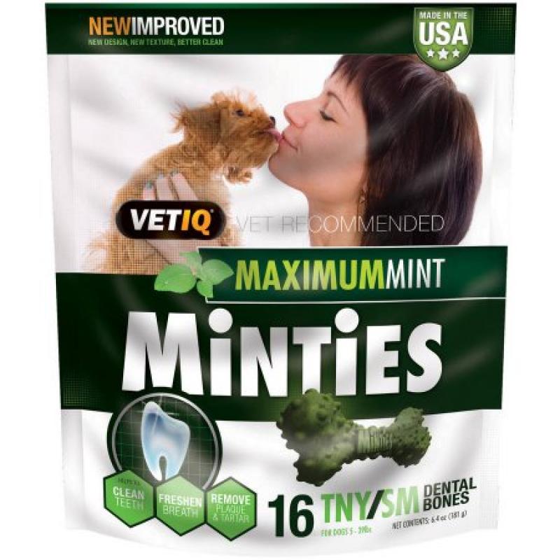 VetIQ Minties Dental Bone, TNY/SM, 6.4 oz
