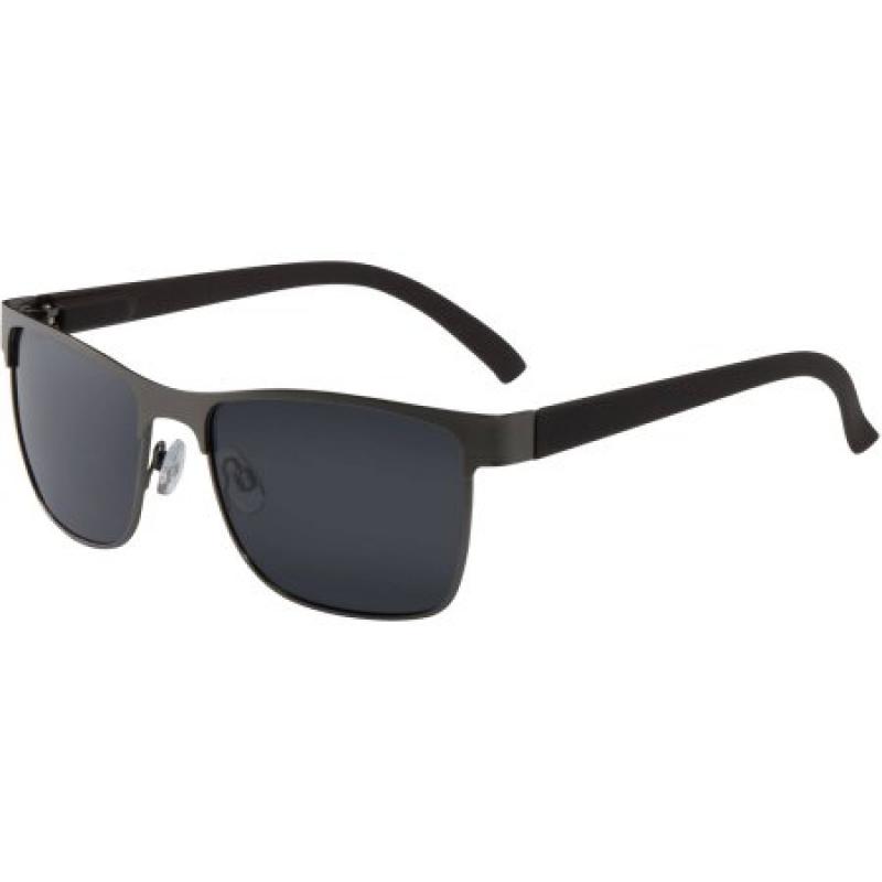Piranha Men&#039;s Mid-Sized Gun Metal Classic Sunglasses