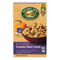 Nature&#039;s Path Organic Flax Plus Pumpkin Raisin Crunch Cereal, 12.35 OZ