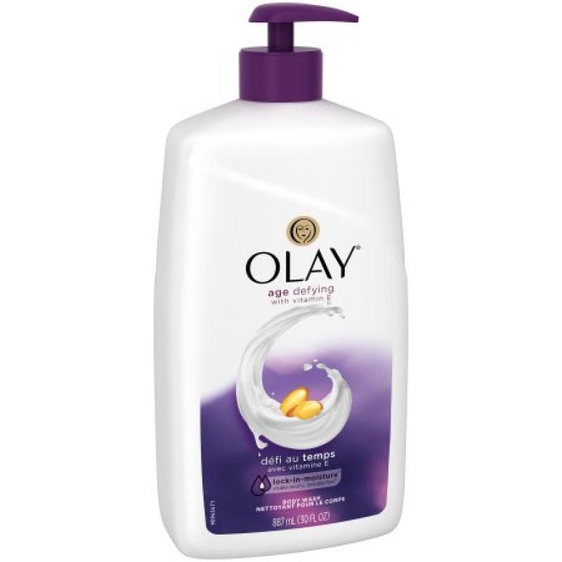 Olay Age Defying with Vitamin E Body Wash, 30 fl oz