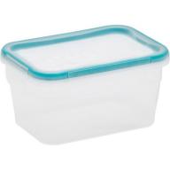 Snapware Total Solution 6-Piece Plastic Small 5-Cup Rectangle Containers, Clear