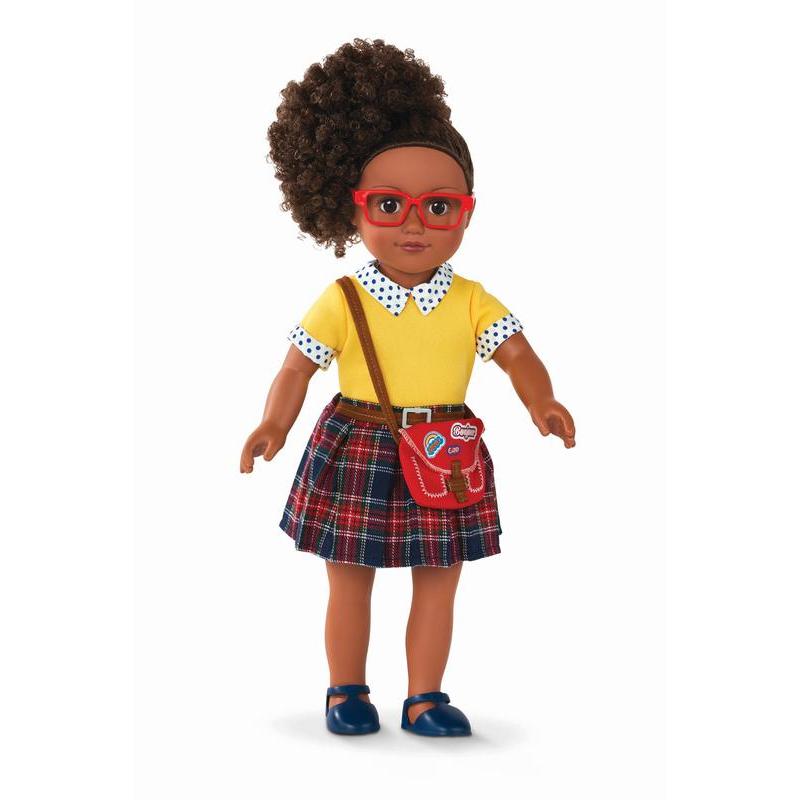 My Life As 18-inch Poseable Foreign Language Tutor Doll, African American