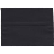 A7 (5 1/4" x 7-1/4") Recycled Paper Invitation Envelope, Black Linen, 25pk