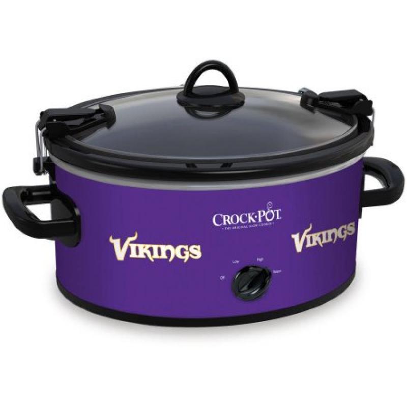 Crock-Pot NFL 6-Quart Slow Cooker, Minnesota Vikings