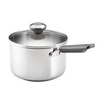 Farberware Complements Stainless Steel 3-Quart Covered Saucepan