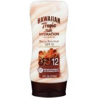 Hawaiian Tropic Silk Hydration Lotion Sunscreen Broad Spectrum SPF 12 - 6 Ounces