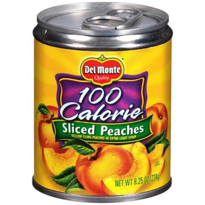 Del Monte® 100 Calorie Sliced Yellow Cling Peaches in Extra Light Syrup 8.25 oz. Can