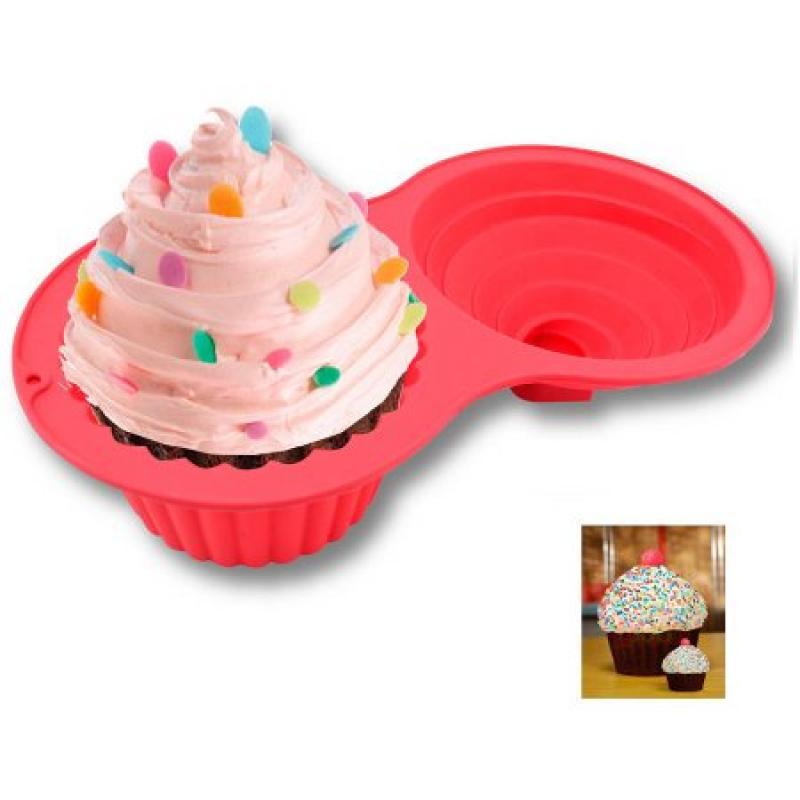 Sorbus Jumbo Cupcake Mold Silicone Cake Mold, Non-Stick, Easy To Clean, Oven, Microwave, Dishwasher and Freezer Safe, Heat Resistant Up To 450 Degrees F