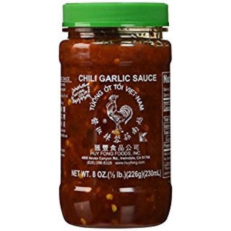 Huy Fong Fresh Chili Garlic Sauce 8.0 OZ(Pack of 4)