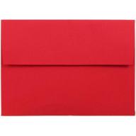 A7 (5 1/4" x 7-1/4") Paper Invitation Envelope, Ruby Red, 25pk