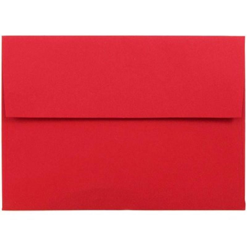 A7 (5 1/4" x 7-1/4") Paper Invitation Envelope, Ruby Red, 25pk