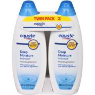 Equate Deep Moisture Body Wash, 24 fl oz (Pack of 2)