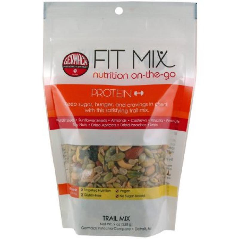 Germack Fit Mix Nutrition On-the-Go Protein Trail Mix, 9 oz