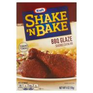 Kraft Shake &#039;N Bake Seasoned Coating Mix BBQ Glaze - 2 CT