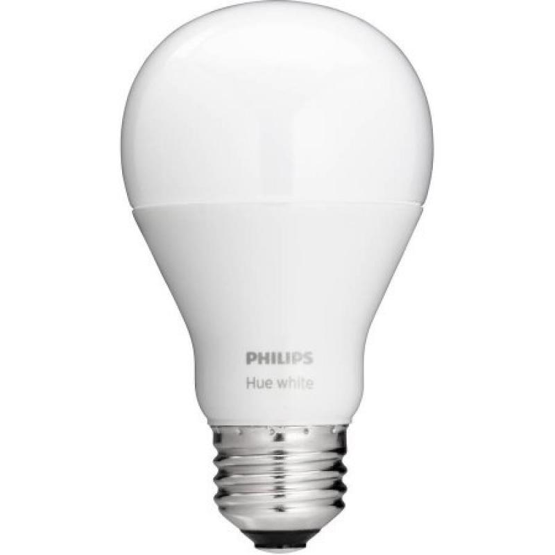 Philips Hue White A19 Single Bulb with WDK