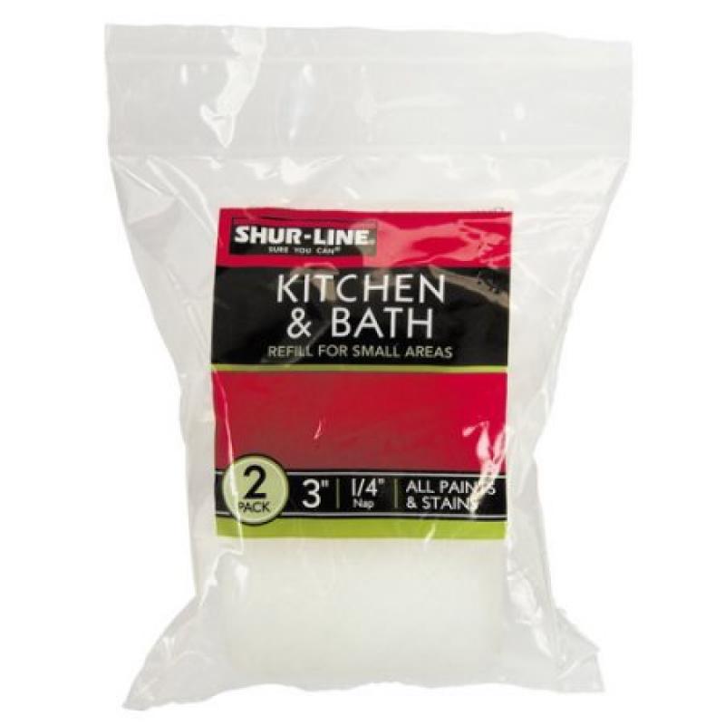 Shur-Line 3" Kitchen and Bath Trim Roller Refill