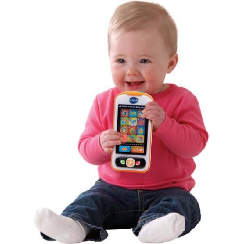 VTech Touch and Swipe Baby Phone, Multi-Color