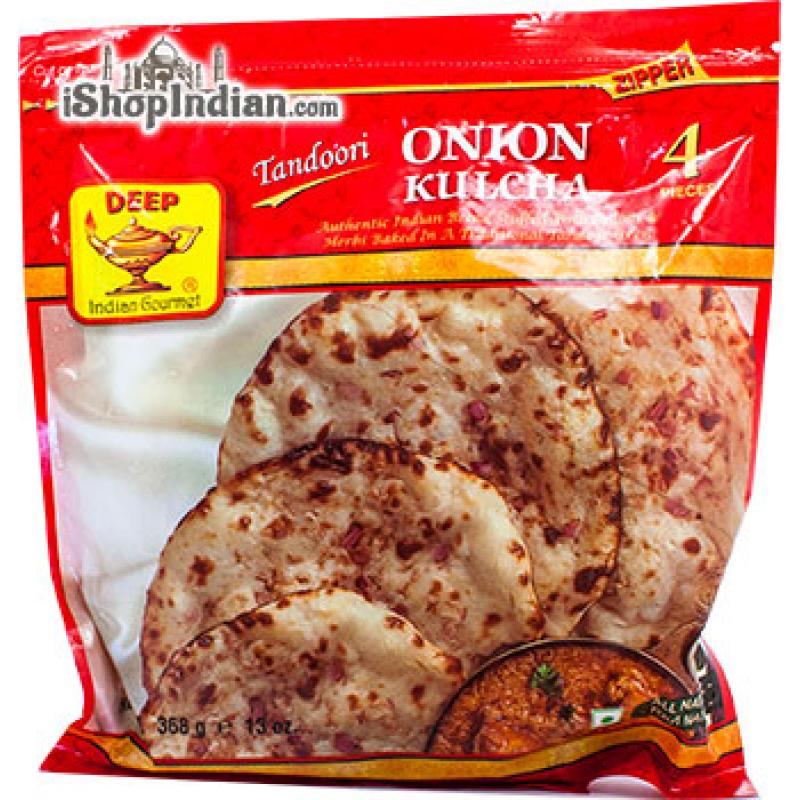 Deep Onion Kulcha  4 Pcs