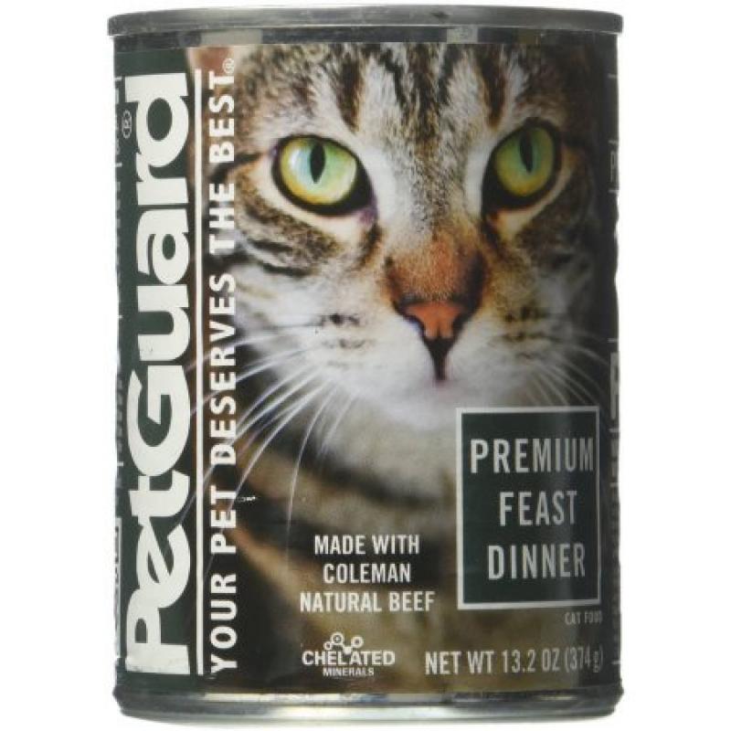 Pet Guard Premium Feast Cat Food, 13.2 oz, 12-Pack