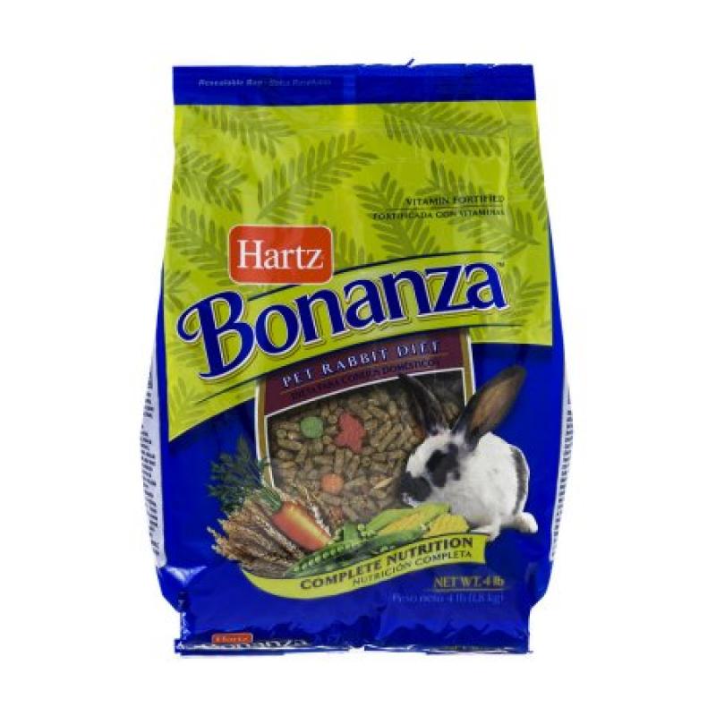 Hartz Bonanza Pet Rabbit Diet, 4.0 LB