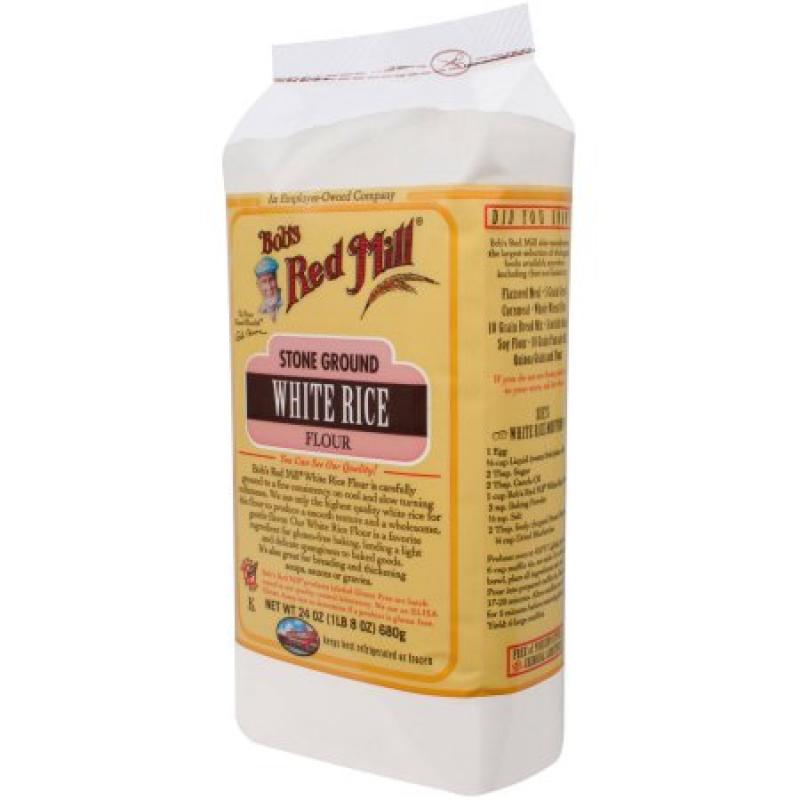 Bob&#039;s Red Mill Flour White Rice, 24 oz (Pack of 4)
