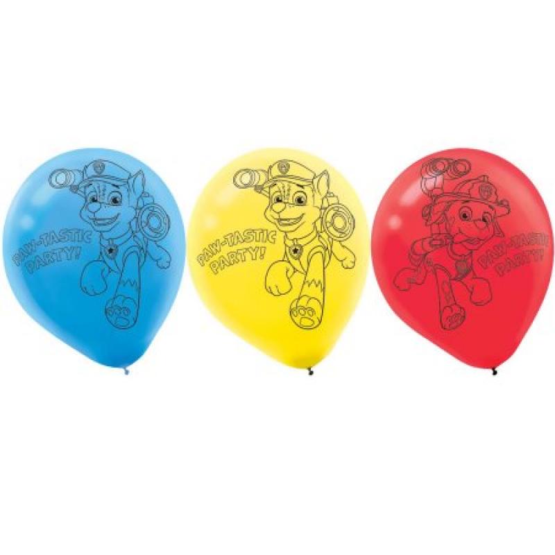PAW Patrol Printed Latex Balloons, 6pk